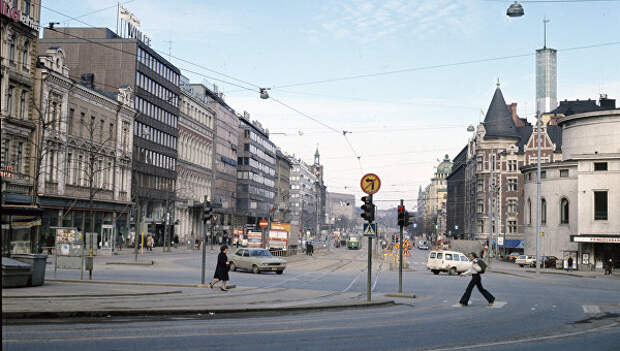 На улицах Хельсинки. Архивное фото
