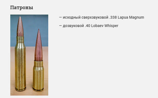Шепот, который убивает: винтовка Лобаева