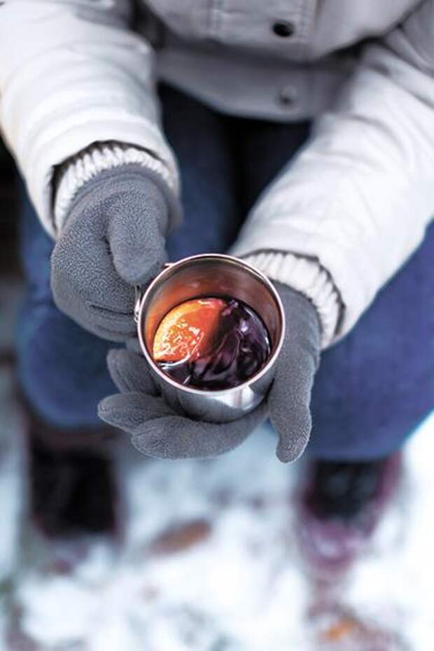 Алкоголь на морозе увеличивает риск переохлаждения в разы