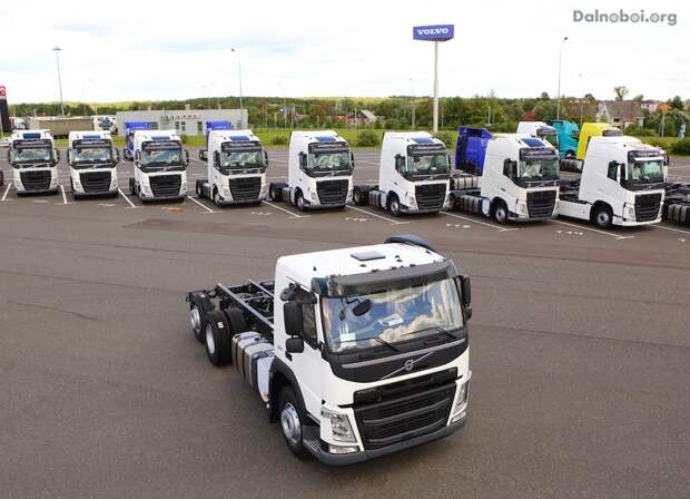 Грузовой автомобиль Volvo №30000 произведен на заводе компании в Калуге