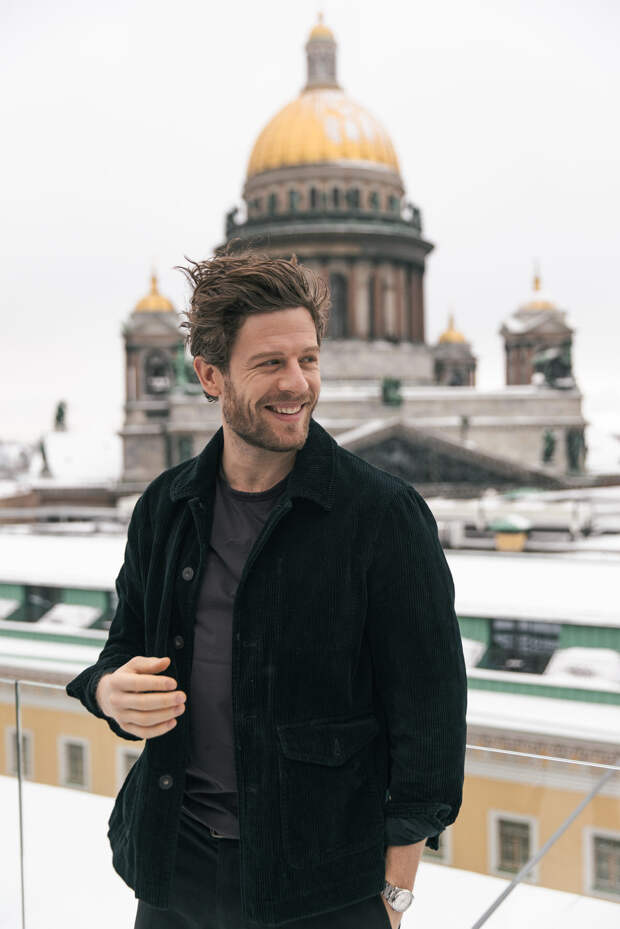 Джеймс Нортон посетил Санкт-Петербург