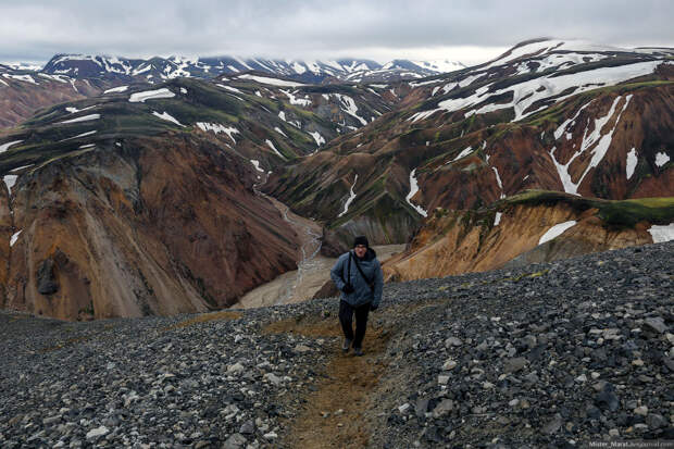 Марсианская Исландия: путешествие к долине Landmannalaugar