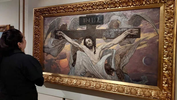 Религиозная живопись Виктора Васнецова накануне Рождества вызывает повышенный интерес