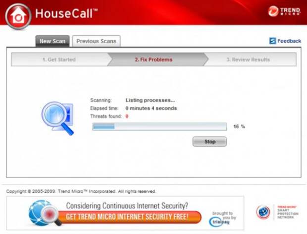 trend micro housecall antivirus