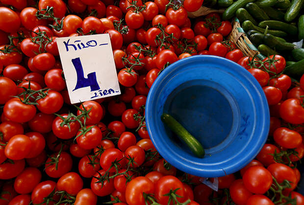 Ввоз томатов и других видов продовольствия из Турции был запрещен после ухудшения отношений двух стран