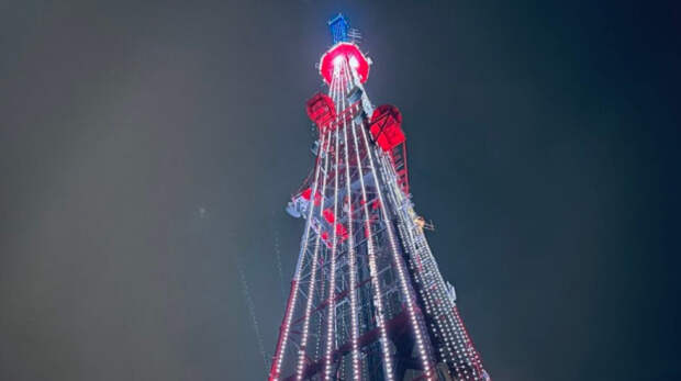Симферопольская телебашня поздравит крымчан с Днём защитника Отечества