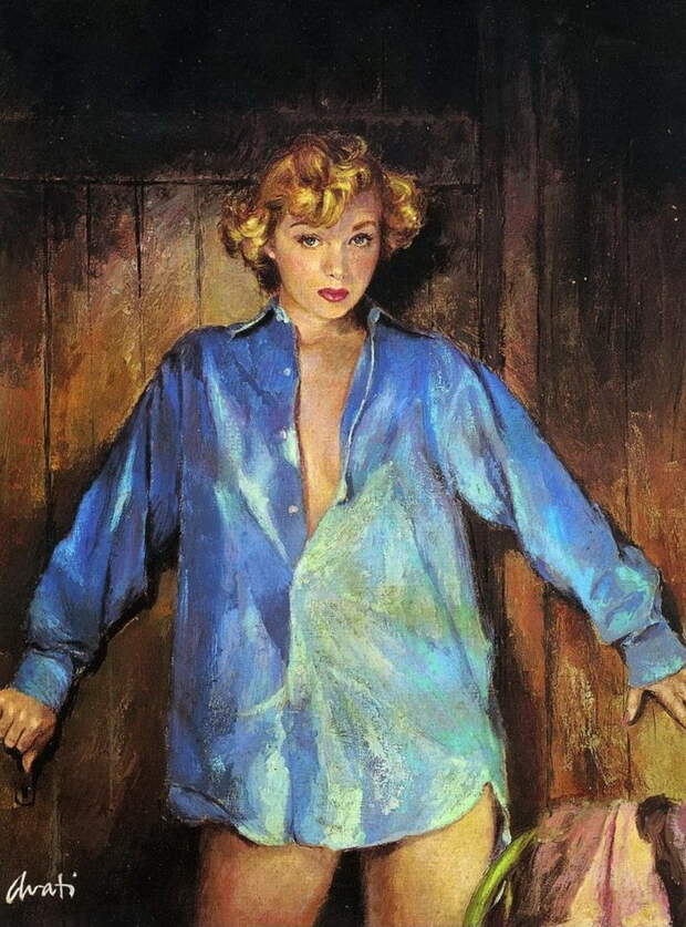 Король книжных обложек: картины James Avati Король книжных обложек: картины James Avati