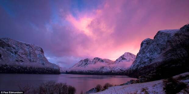Красота норвежских фьордов в работах британского фотографа