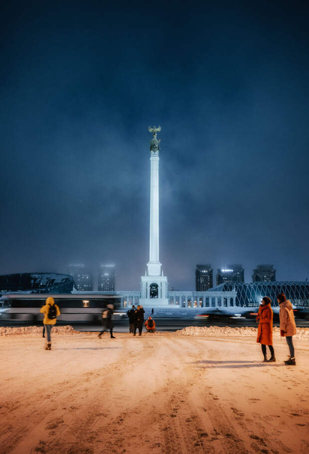 Знакомство с красавцем Нур-Султаном