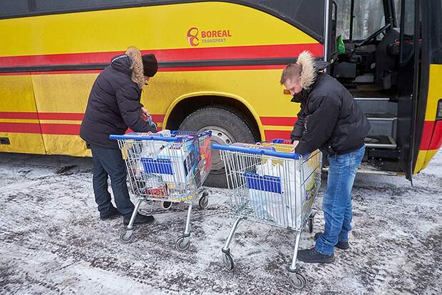 Поездка в Россию за продуктами обходится в 10 Евро - это проезд. Фото: Артем КИЛЬКИН