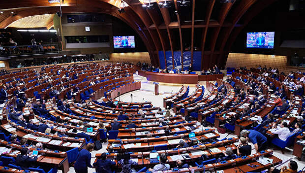 Пленарное заседание Парламентской ассамблеи Совета Европы. Архивное фото