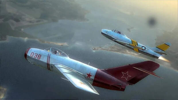 Корейская война: реактивные самолёты — ваш выход!