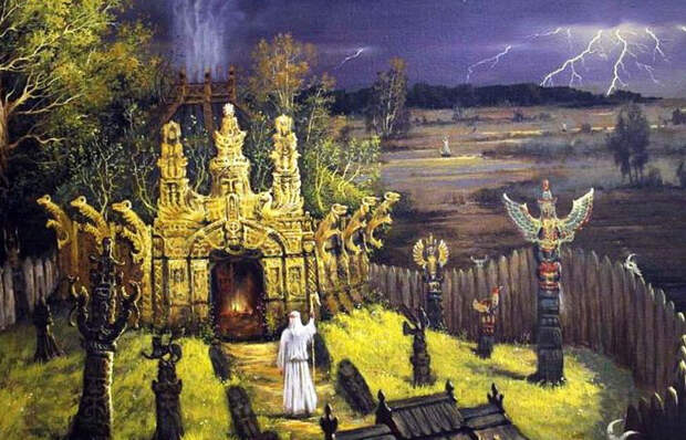 Жест был популярен во времена дохристианской Руси/ фото: in.pinterest.com 