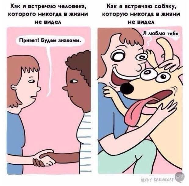 Смешные комиксы