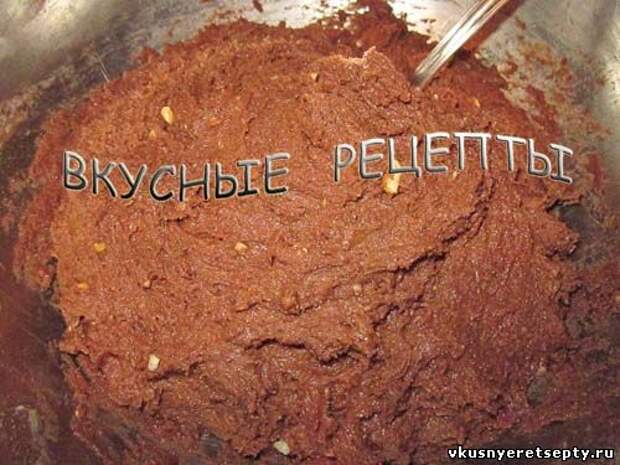 Шоколадное тесто для печенья
