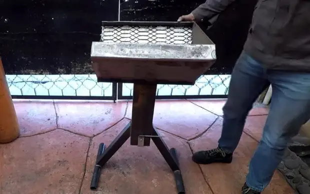 Как сделать угольный горн для домашней кузницы