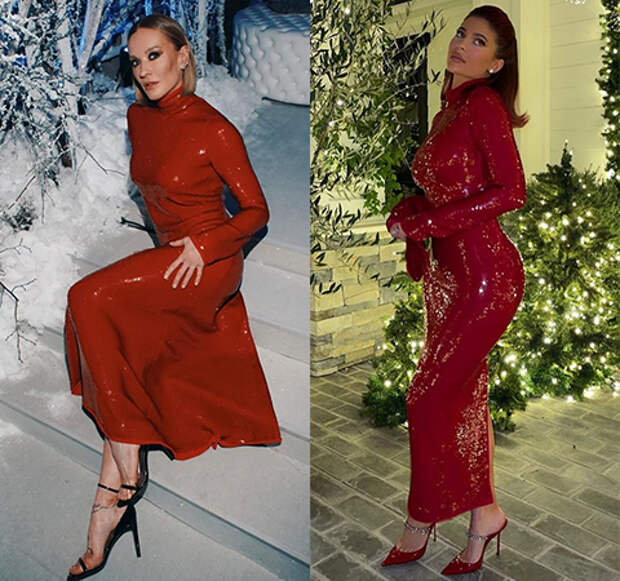 Битва платьев: Наталья Давыдова против Кайли Дженнер