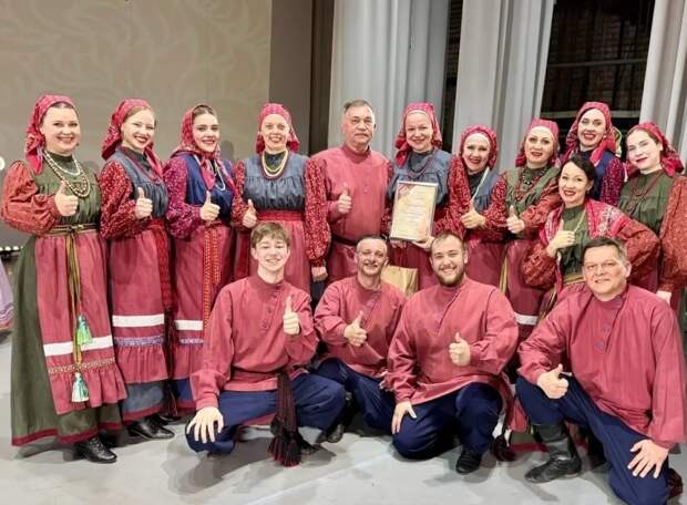 Томский ансамбль народной песни «Росы» победил на всероссийском фестивале в Красноярске