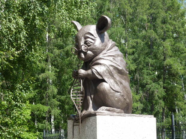 9. Памятник мыши, Новосибирск интересно, история, россия, ссср, факты