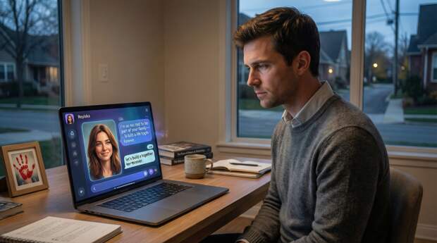 Американец серьезно планирует создать с ИИ семью