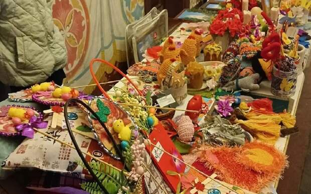 В рязанском храме прошла благотворительная ярмарка