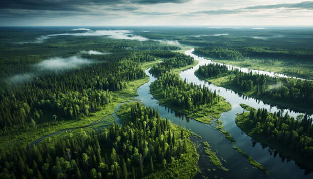 Тайга идет на север