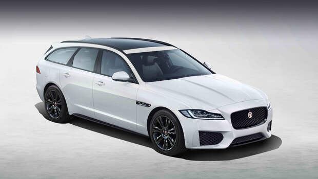 Jaguar xf. Глянцево-чёрные колёсные диски дизайна Chalice (18 дюймов) в «клетчатой» серии сочетаются со стайлинг-пакетом Black Pack и спортивным бампером. На передних крыльях появились символы серии: изображения финишного клетчатого флага.