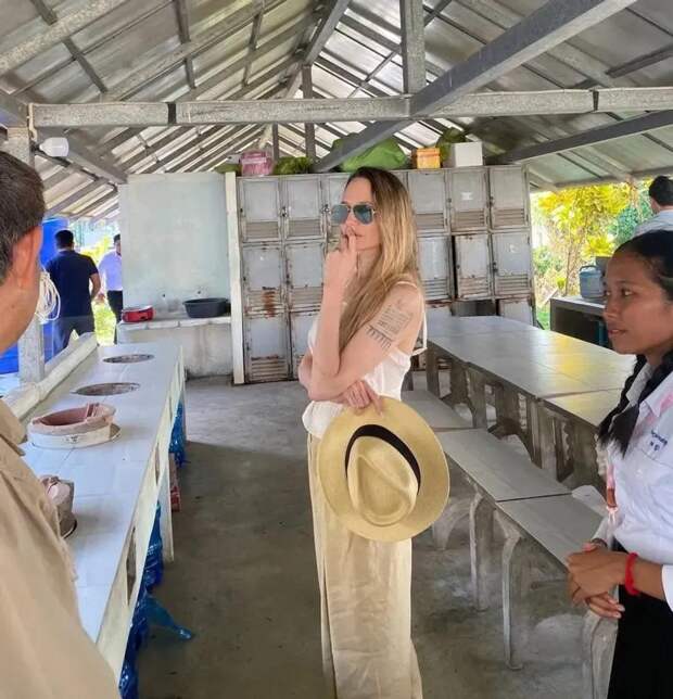 Анджелина Джоли впервые вышла в свет после слухов о пластике