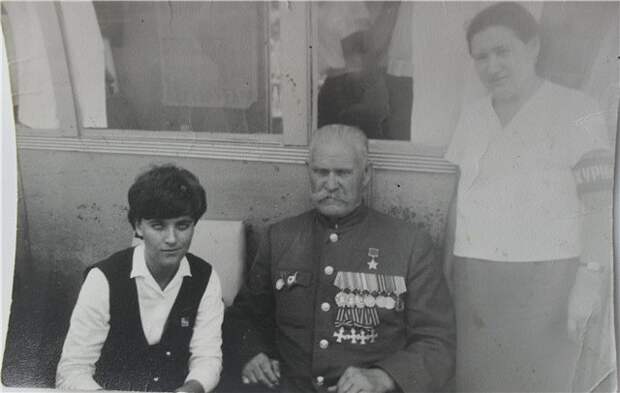 Герой Советского Союза полный Георгиевский кавалер Недорубов Константин Иосифович, 1970 год.