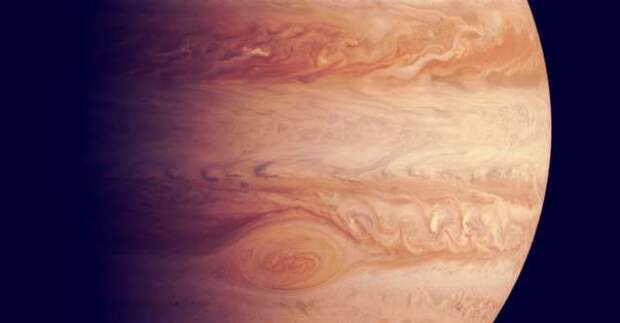 12. Юпитер в 2,5 раза больше, чем все планеты Солнечной системы вместе взятые. вселенная, космос, факты