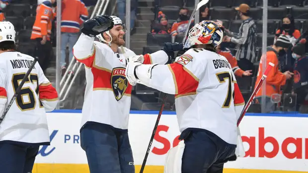 «Флорида» крупно обыграла «Эдмонтон» в матче НХЛ, Бобровский сделал 40 сейвов