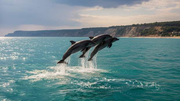 Левицкая: погибших дельфинов в Чёрном море могло выбросить штормами