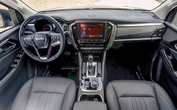 Isuzu Mu-X: рама, дизель, автомат и part-time