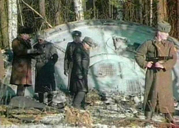 Кадры документального фильма, снятого спецслужбами, рассекреченные после развала СССР