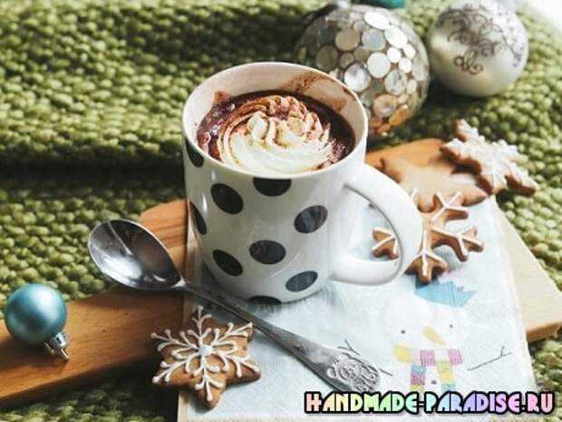 Вкусный десерт - молоко с шоколадной пастой Nutella (4)