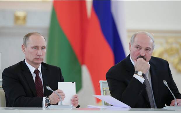 Путин и Лукашенко Путин и Лукашенко
