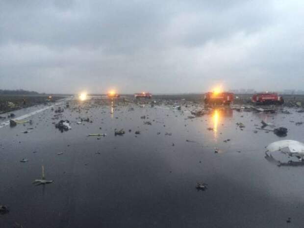 Крушение самолета в Ростове 19 03 2016