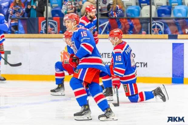 Тульский АКМ и СКА-ВМФ первый период завершили вничью