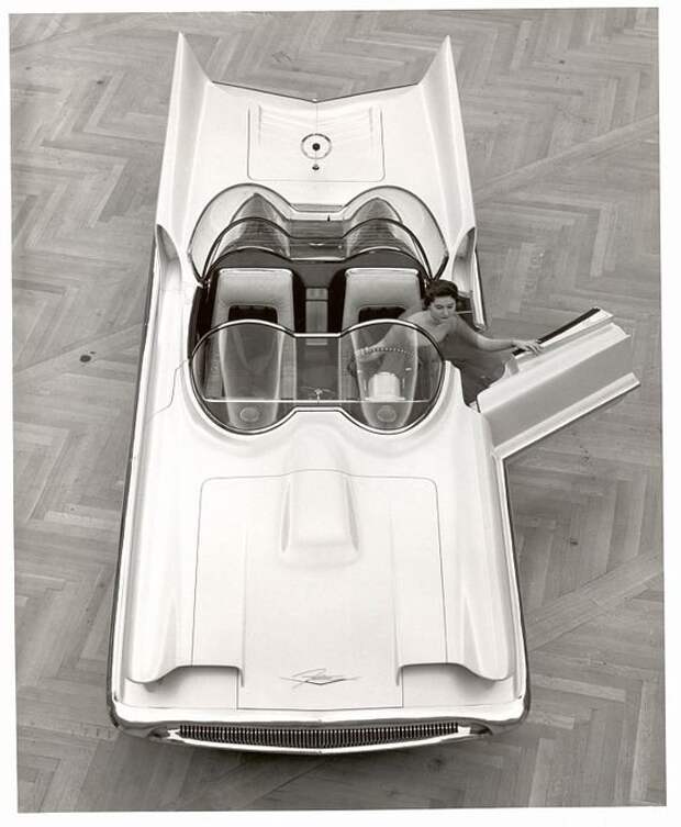 Lincoln Futura (Ghia), 1955 авто, авто мир, интересное, машины, несуразные, удивительные