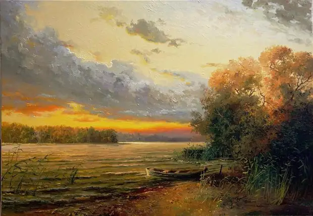 Латвийский художник-пейзажист Jan Bartkevics (Ян Барткевич)