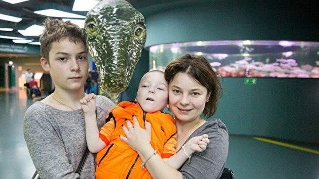 Екатерина Коннова с сыновьями /Фонд «Дом с маяком»/Change.org