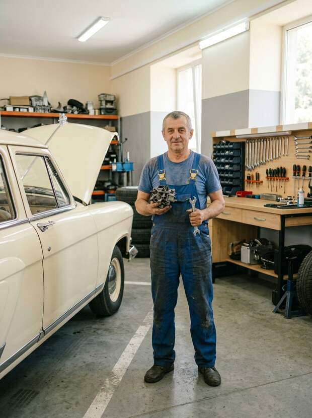 «Ты не мастер — ты уборщик» — эхом вернулась реплика жены, когда он сжал тряпку и посмотрел на свои чёрные ладони