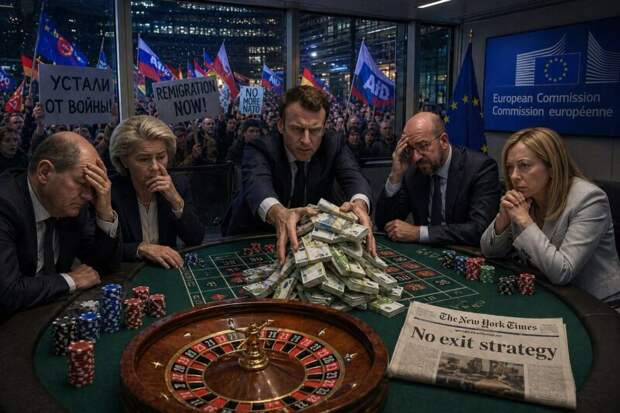 Зеленский бросает вызов США: почему Европу ждет судьба отчаянного игрока