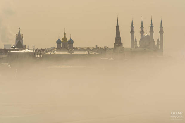 Туман и гололед ожидаются в Татарстане в пятницу