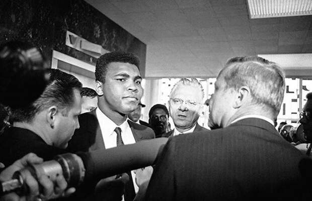 Muhammad Ali and Hayden Covington