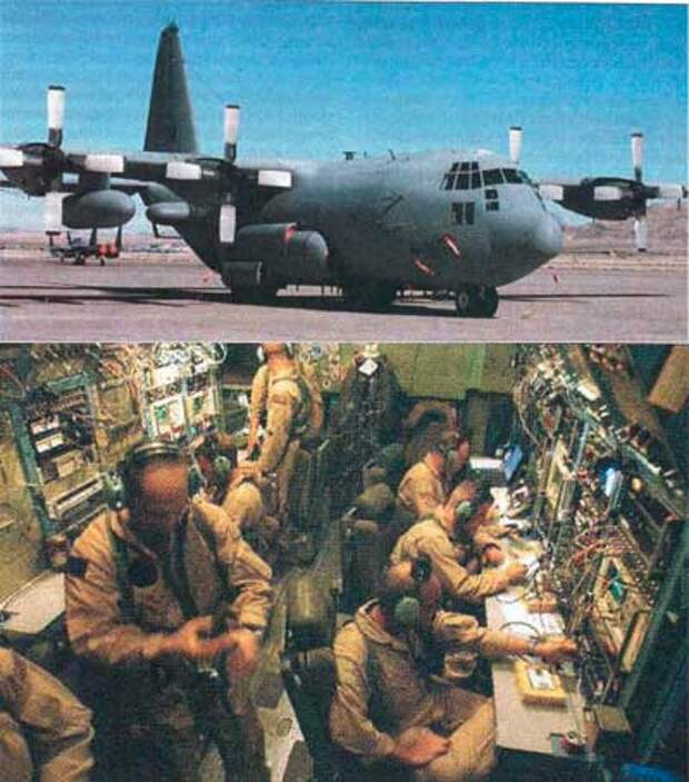 Самолет ЕС-130Е «Коммандо Соло» ВВС США предназначен для проведения психологических операций