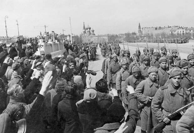 Москва. 1943 г. интересно, история, фото