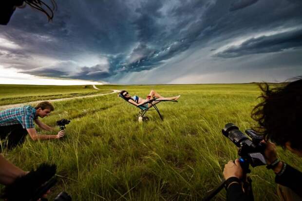 Фотопроект — охотники за штормом