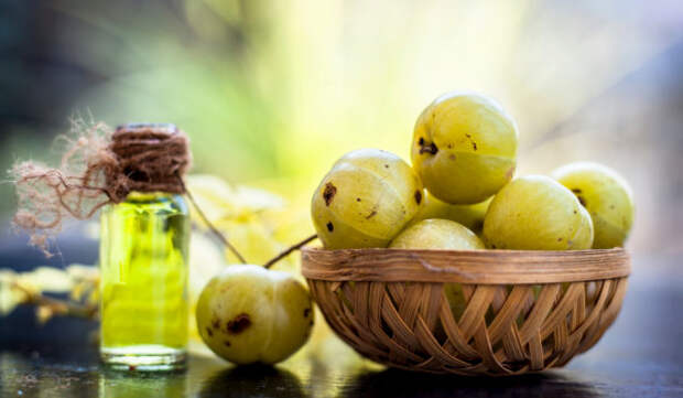 Amla против седых волос