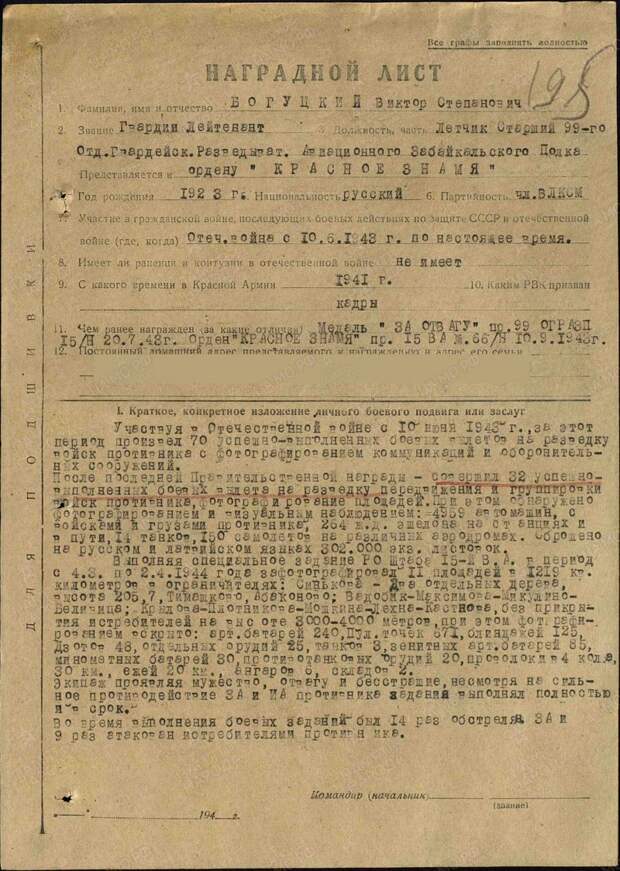 Герои Советского Союза. Виктор Степанович Богуцкий СССР, война, герой советского союза, история, факты